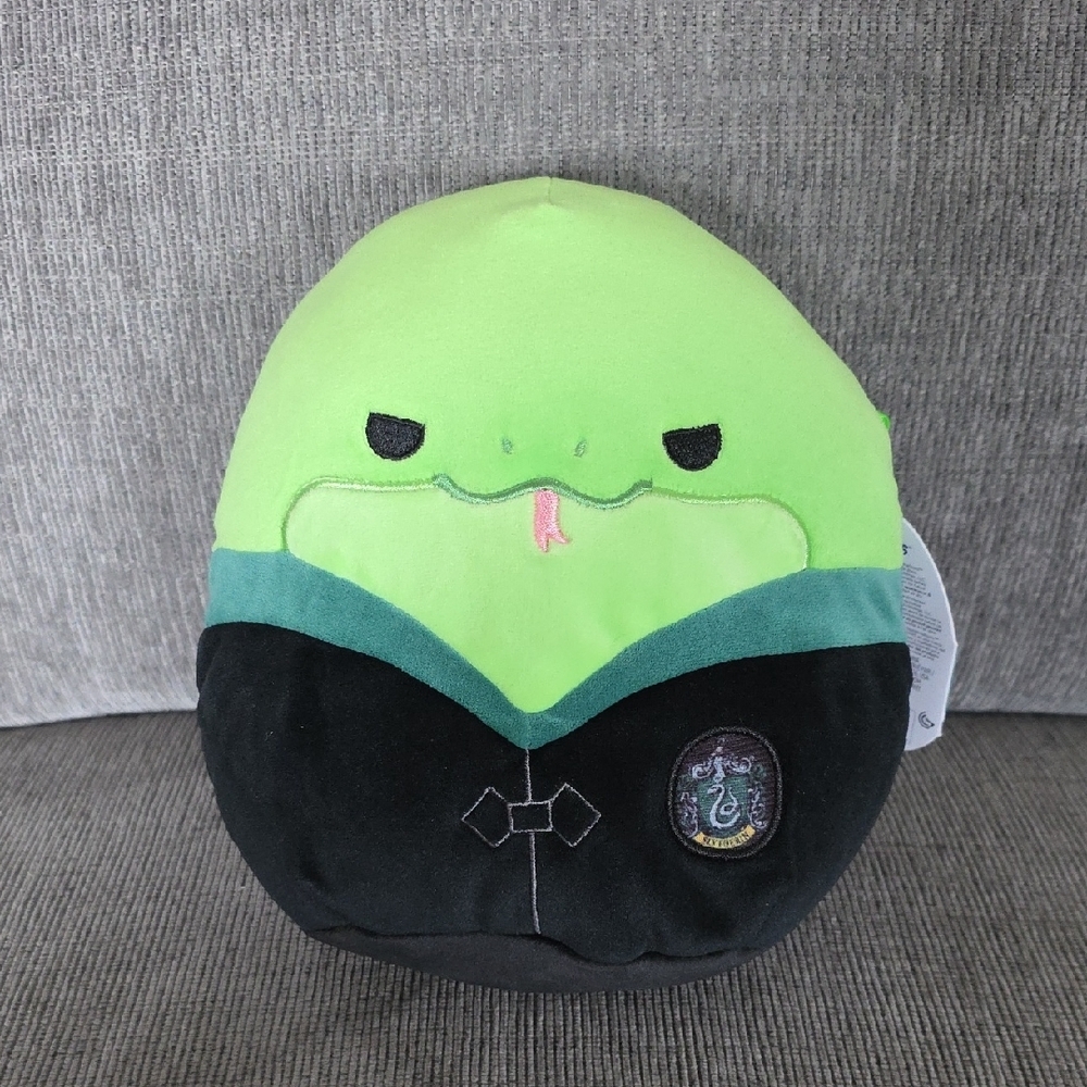 Squishmallows Harry Potter Green and Black Slytherin Snake, Plush,‎ NWT